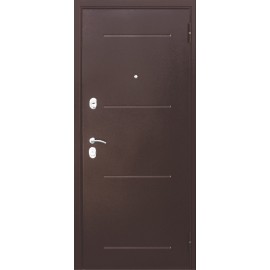 Metāla durvis GARDA, antīks varš / balts osis